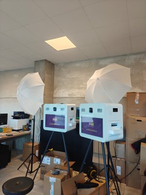 Nieuwe photobooths gearriveerd