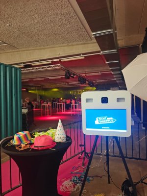 Photobooth op Nacht van het Onderwijs in de Loods