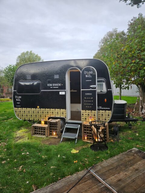 Studio Wiel caravan-photobooth interieur